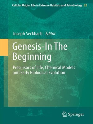cover image of Genesis--In the Beginning